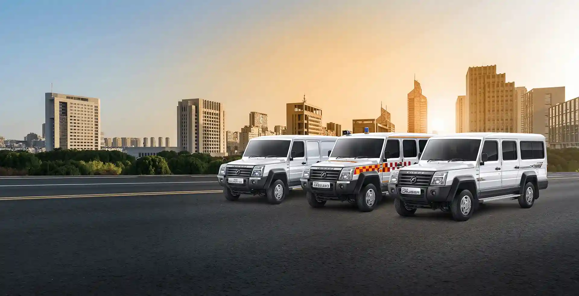 Force Motors Trax vehicle range